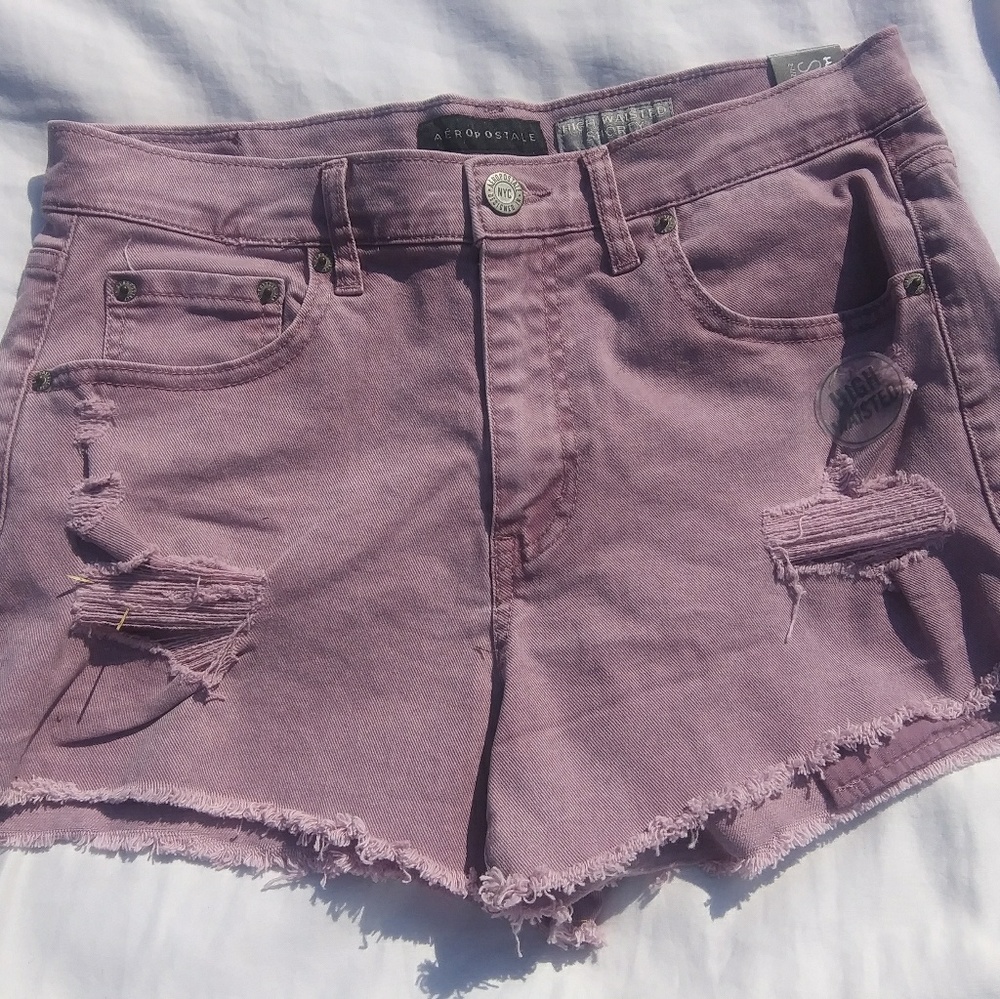 Aeropostale High Waisted Shorty